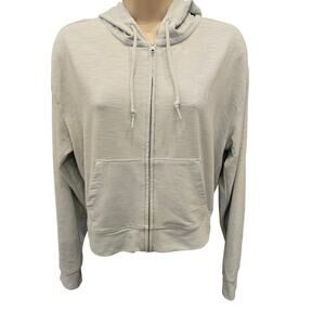90s pink VS cropped zip up hoodie spell out y2k vintage comfort lounge casual XS